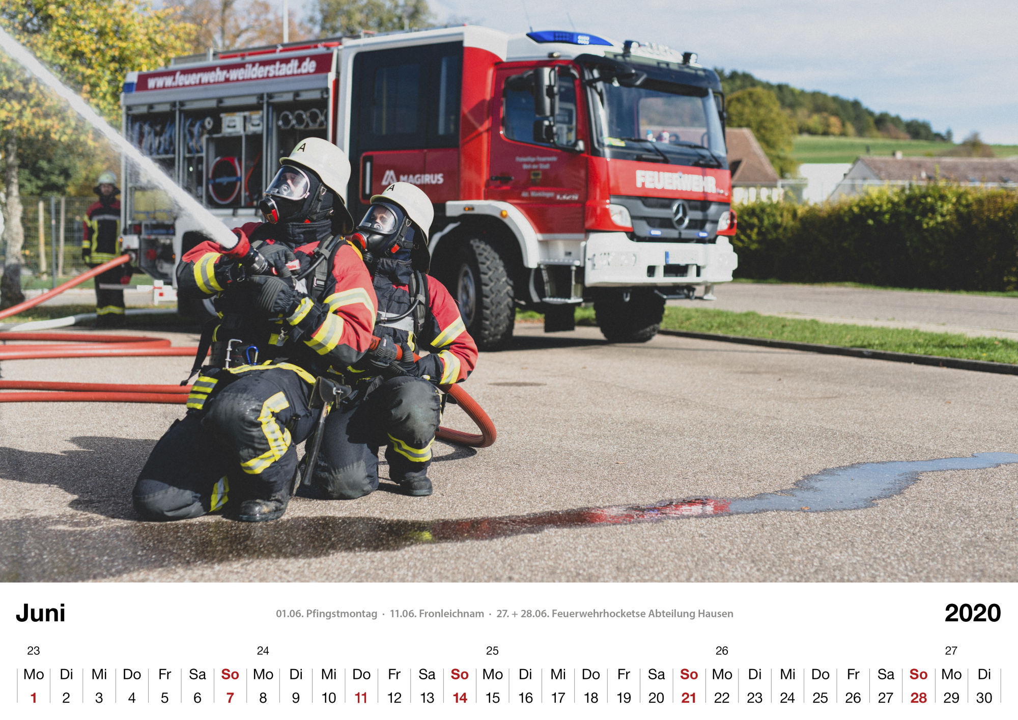 Feuerwehr Weil der Stadt - Tatütata - der Feuerwehrkalender ist da!